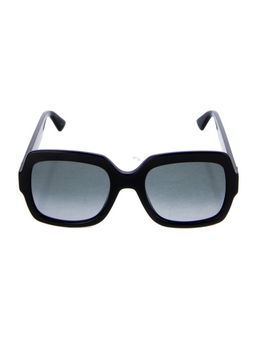 Gucci Interlocking G Logo Square Sunglasses