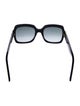 Gucci Interlocking G Logo Square Sunglasses