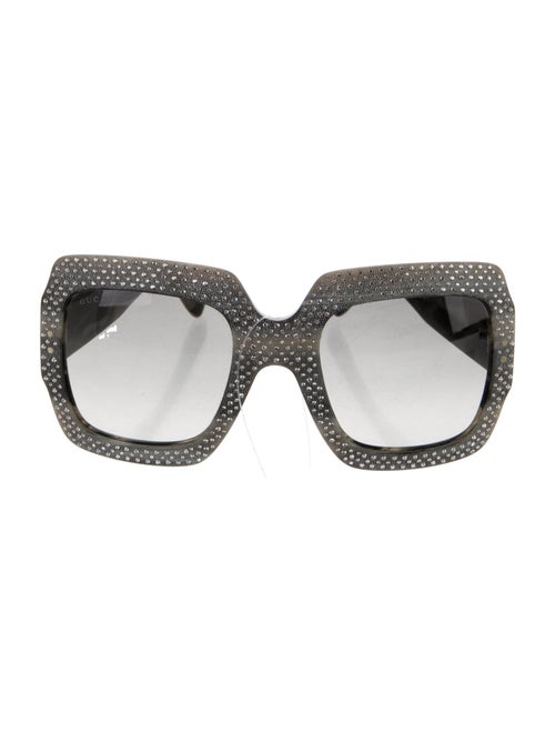 Gucci Interlocking G Logo Oversize Sunglasses