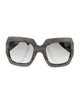 Gucci Interlocking G Logo Oversize Sunglasses