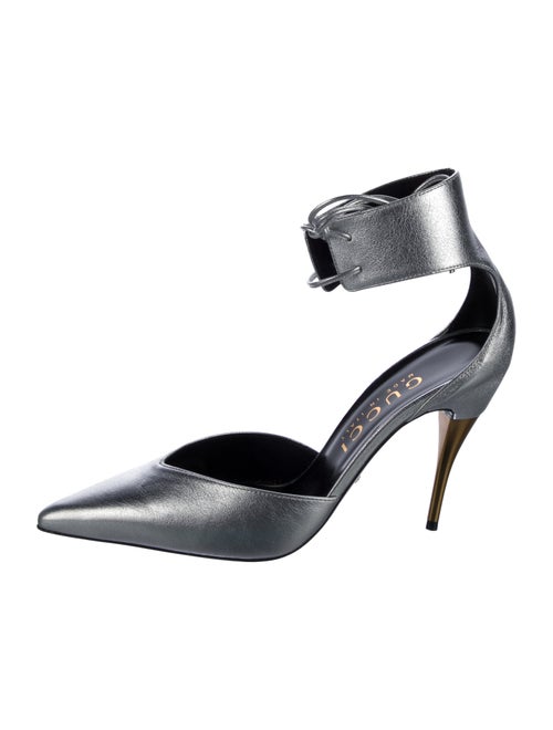 Gucci Leather D'Orsay Pumps