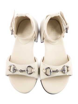Gucci Girls Horsebit Sandals