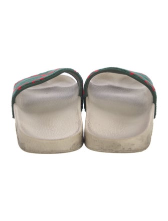 Gucci GG Logo Velvet Slides