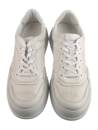 Gucci Interlocking G Logo Leather Sneakers