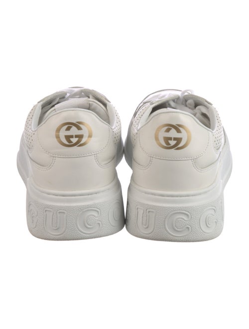 Gucci Interlocking G Logo Leather Sneakers