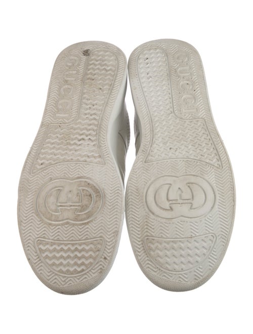 Gucci Interlocking G Logo Leather Sneakers