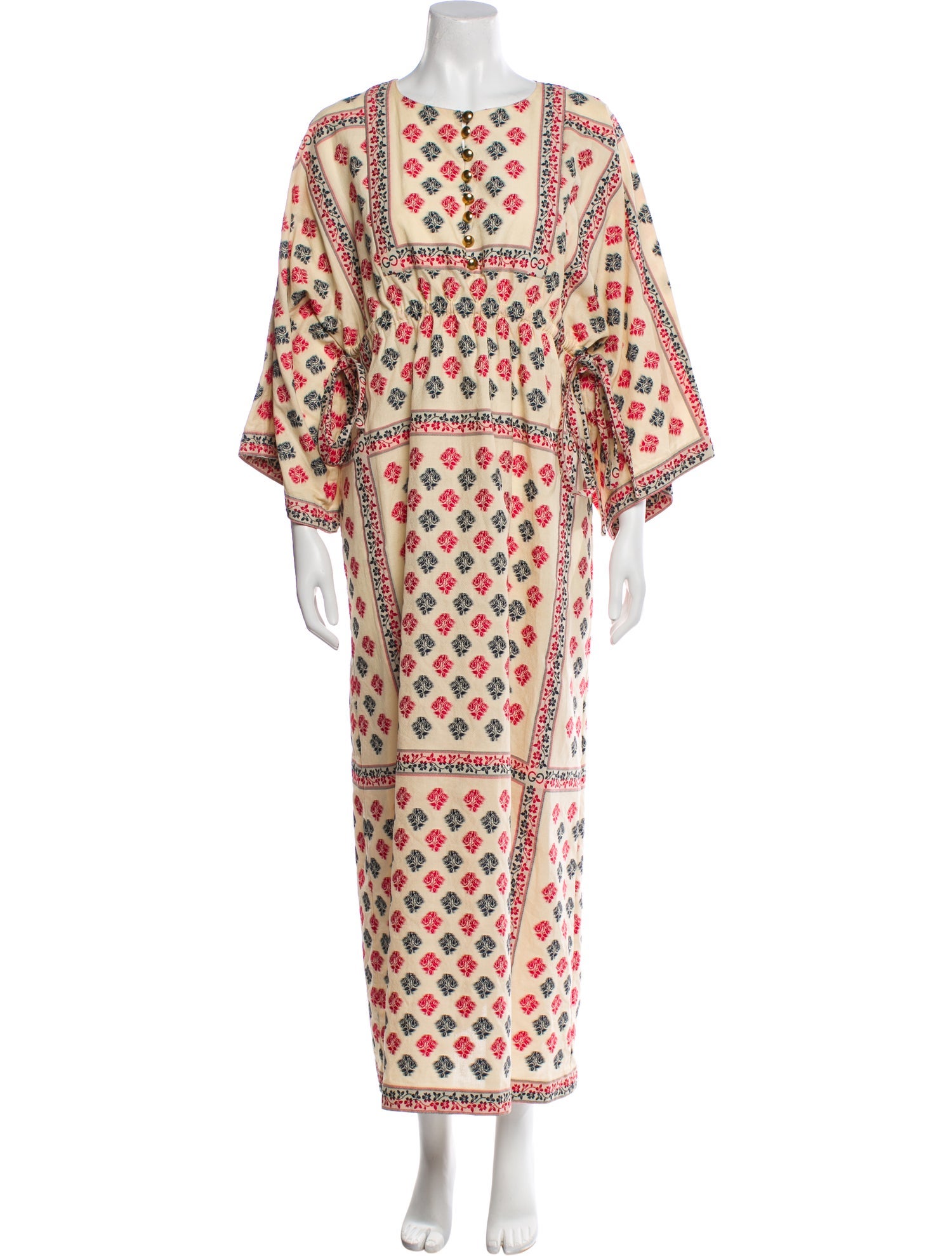 Gucci Printed Long Dress