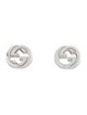 Gucci Interlocking G Stud Earrings