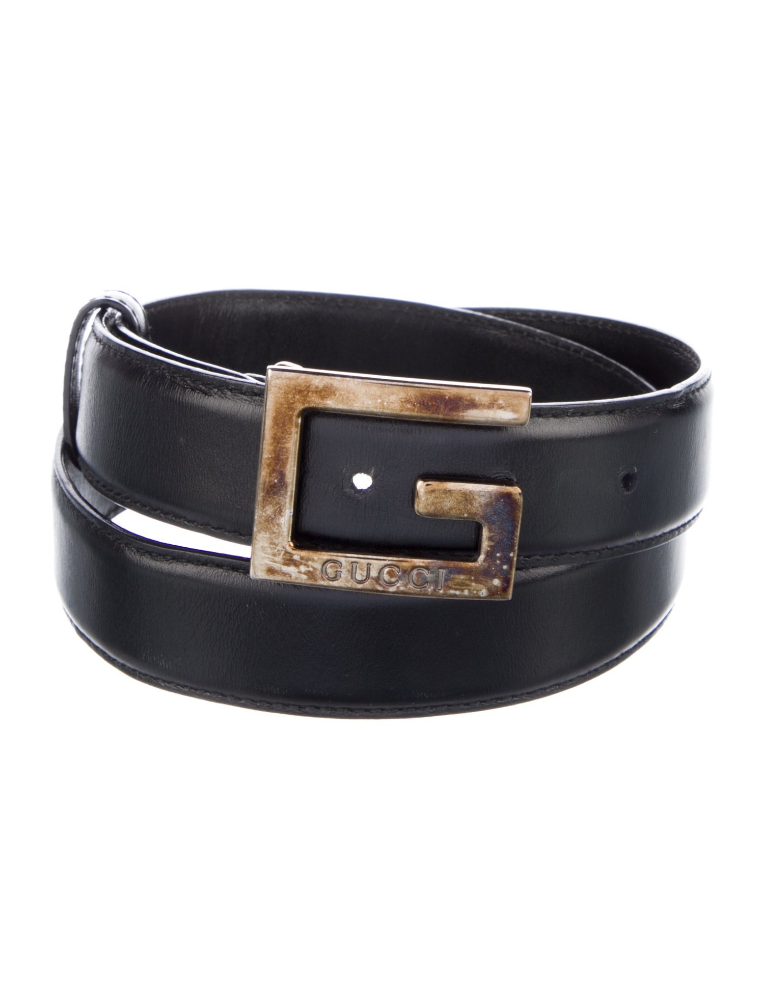 Gucci Vintage Leather Belt
