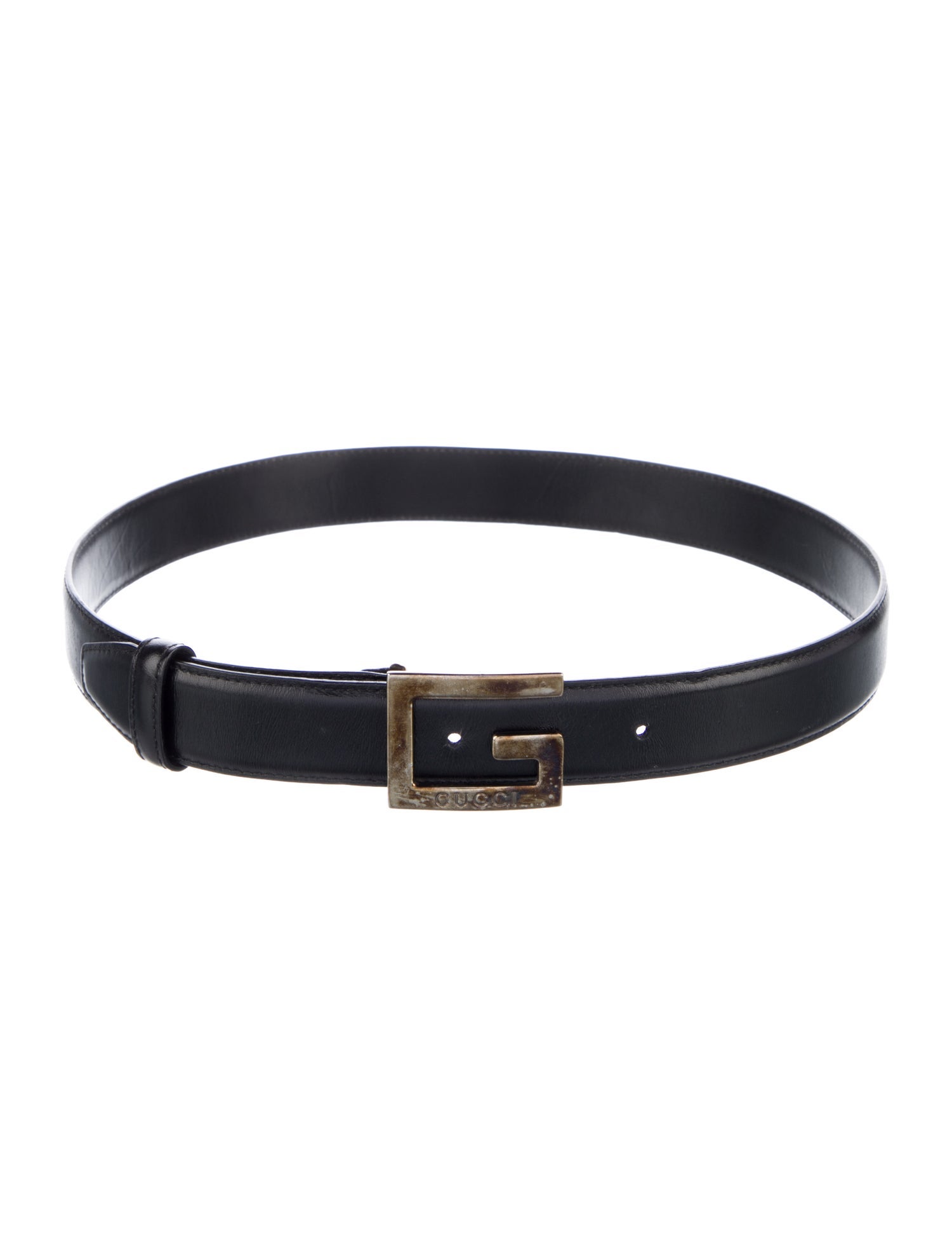 Gucci Vintage Leather Belt