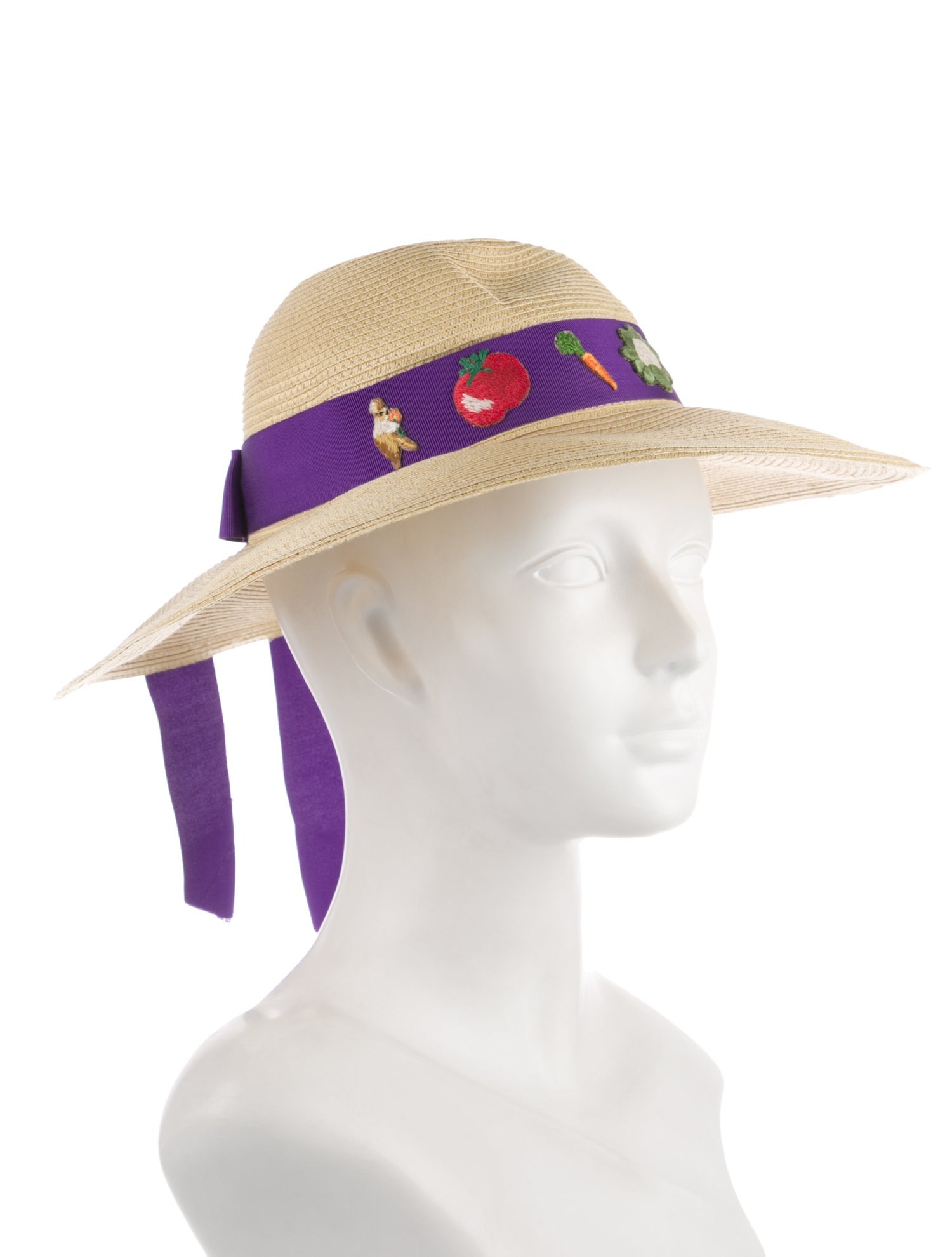 Gucci Straw Sun Hat w/Tags