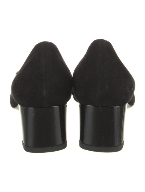 Gucci Interlocking G Logo Suede Pumps