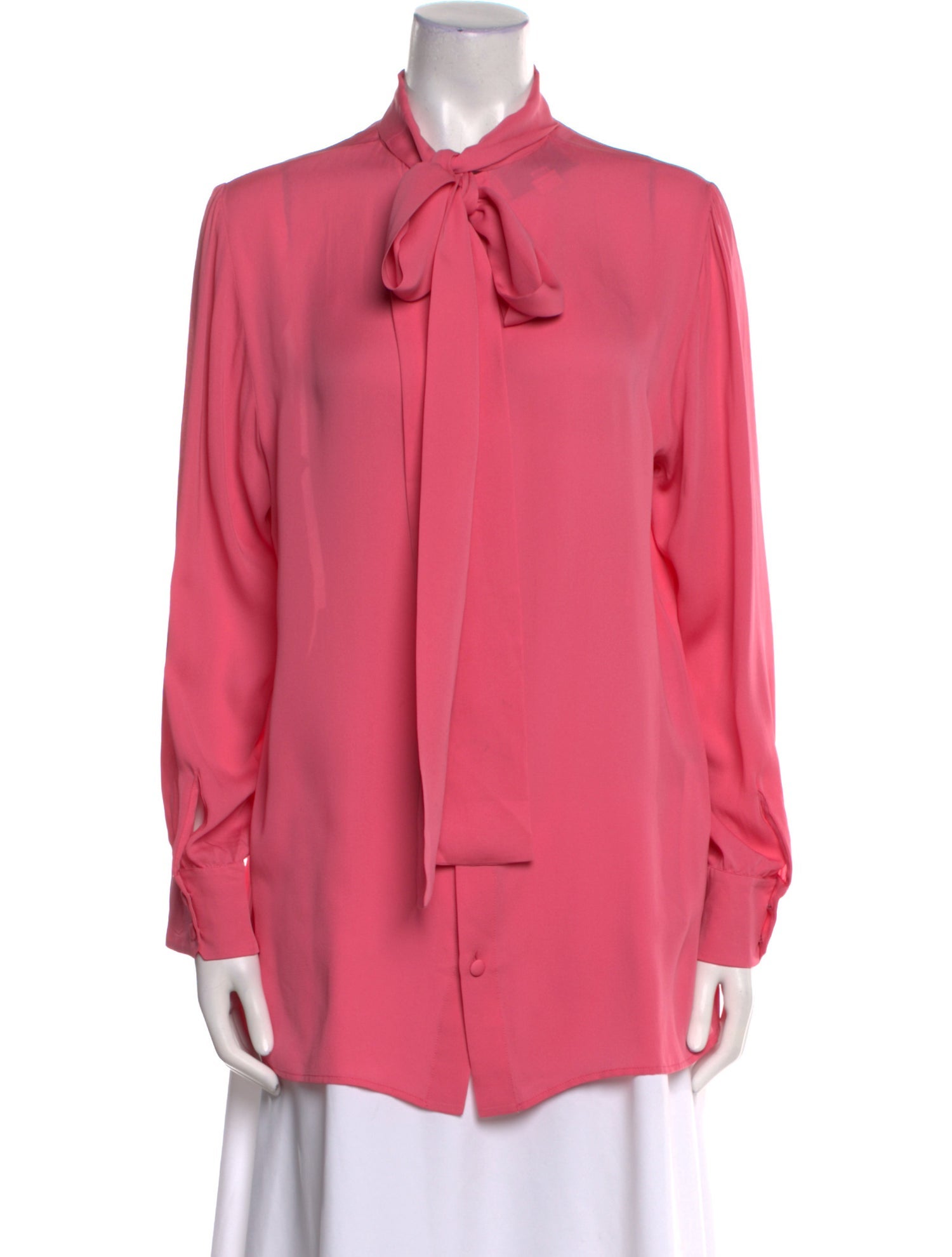 Gucci 2018 Silk Button-Up Top