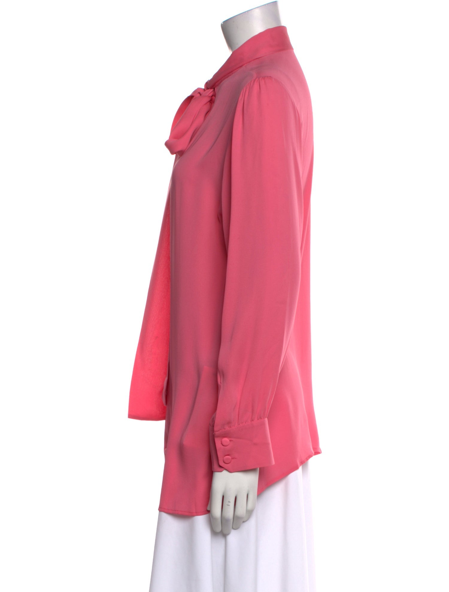 Gucci 2018 Silk Button-Up Top