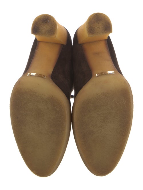 Gucci Suede Tassel Accents Boots