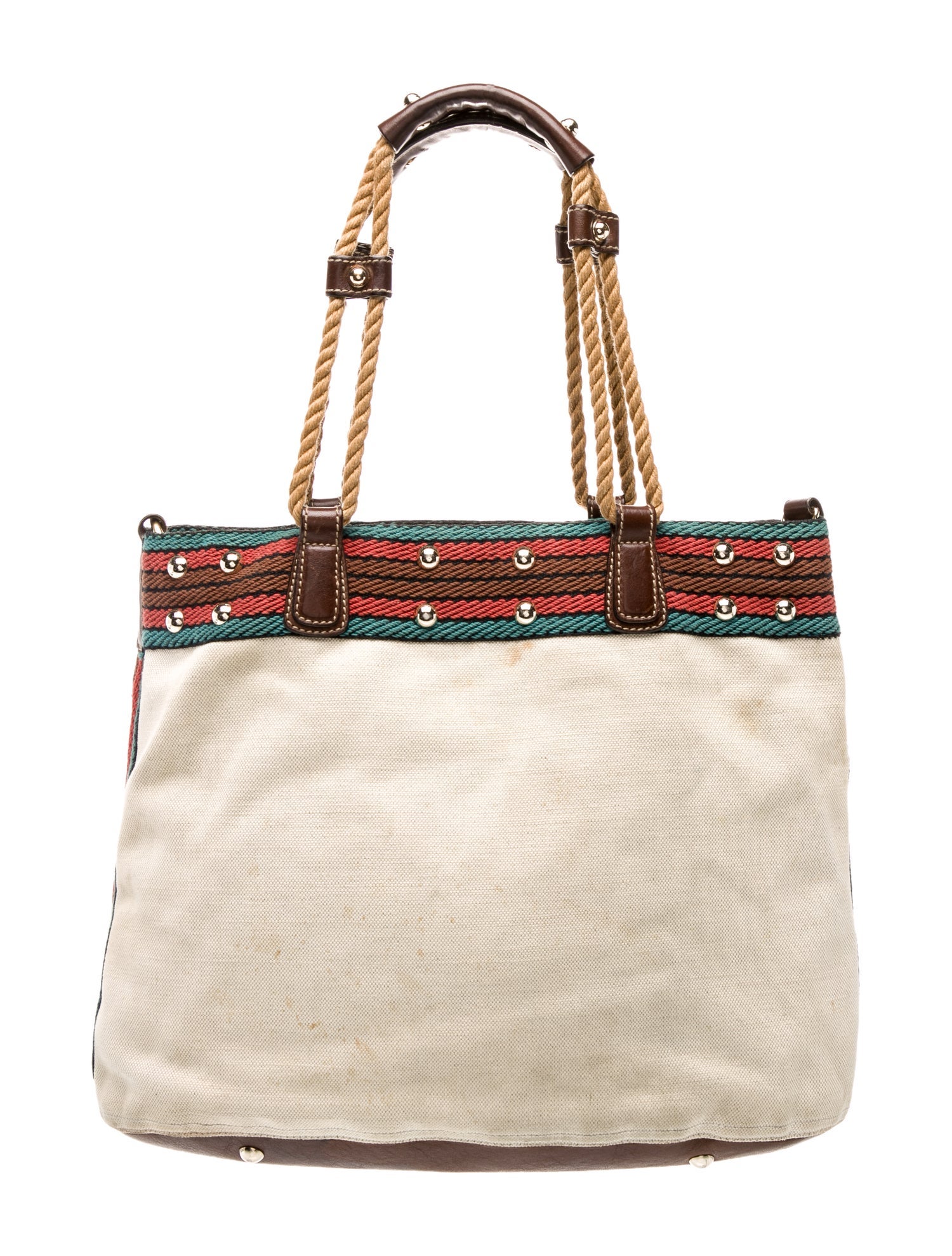 Gucci Web Top Handle Bag