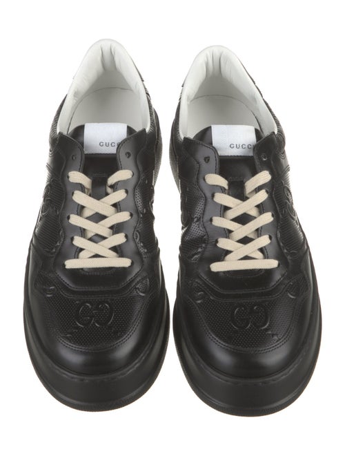 Gucci Interlocking G Logo Leather Sneakers