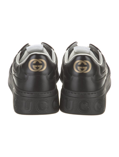 Gucci Interlocking G Logo Leather Sneakers