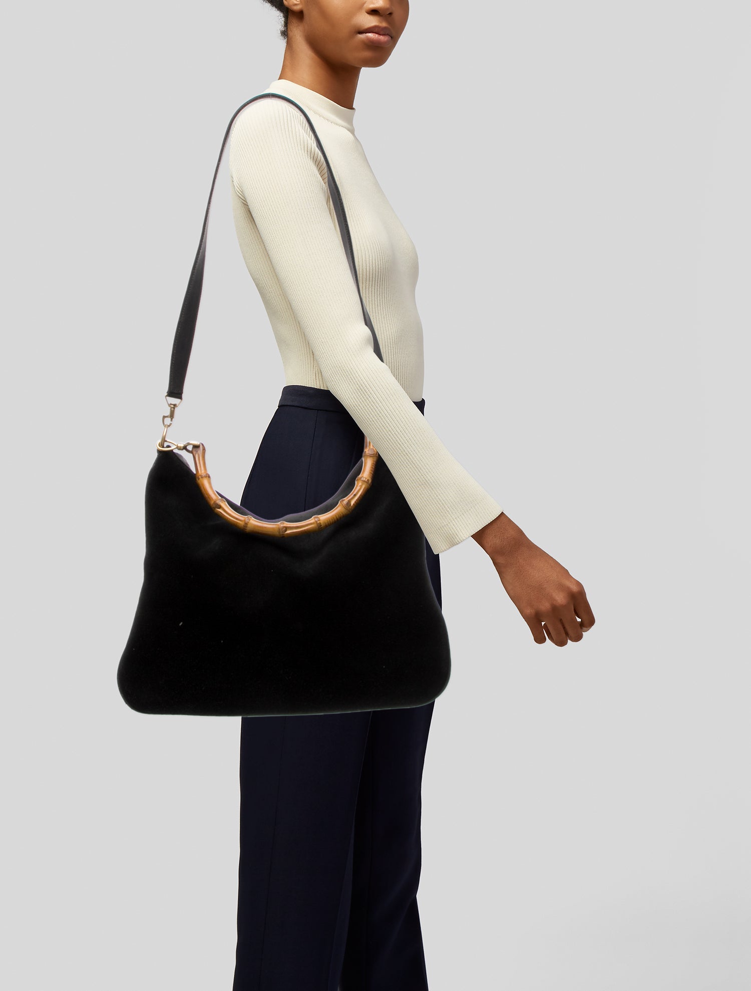 Gucci Bamboo Shoulder Bag Vintage
