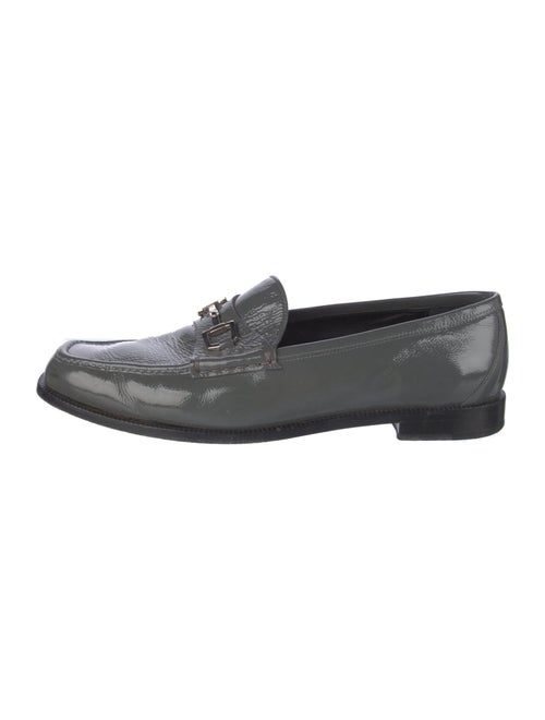 Gucci Horsebit Accent Patent Leather Loafers