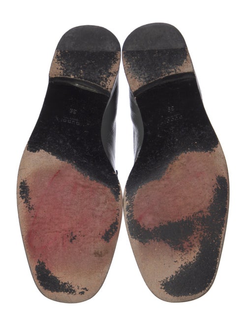 Gucci Horsebit Accent Patent Leather Loafers