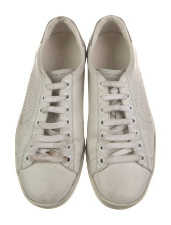 Gucci Interlocking G Logo Leather Sneakers