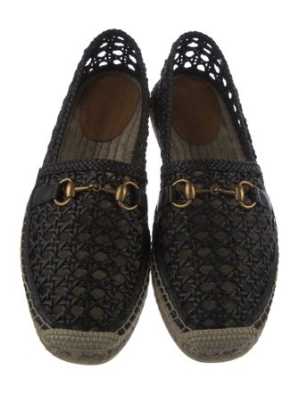 Gucci Leather Espadrilles