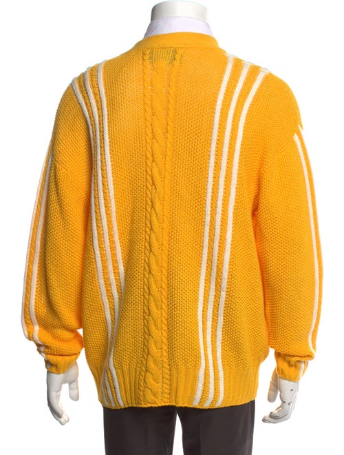 Gucci Signature Logo Linen Cardigan