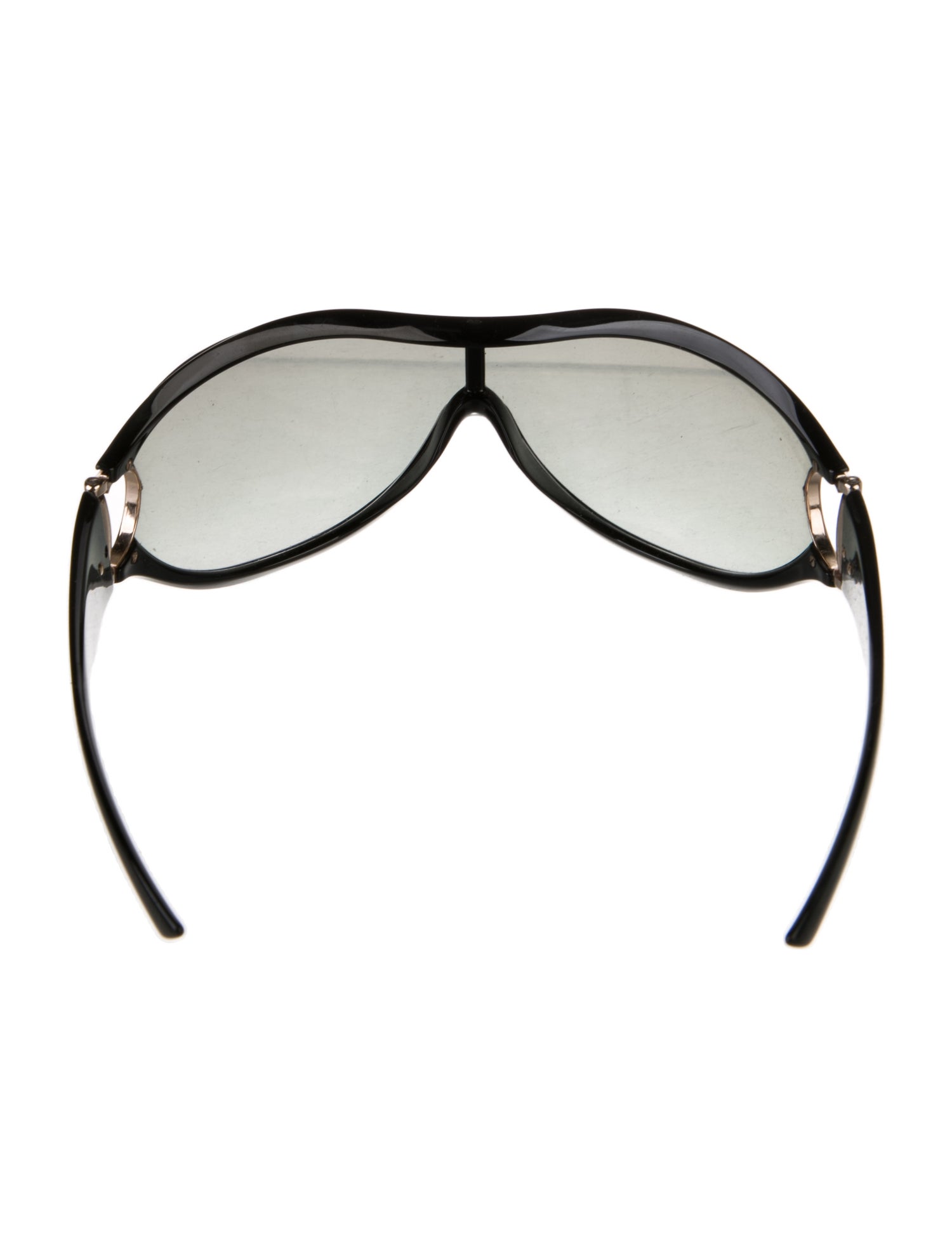 Gucci Hasler Horsebit Accent Shield Sunglasses
