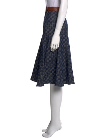 Gucci Printed Knee-Length Skirt