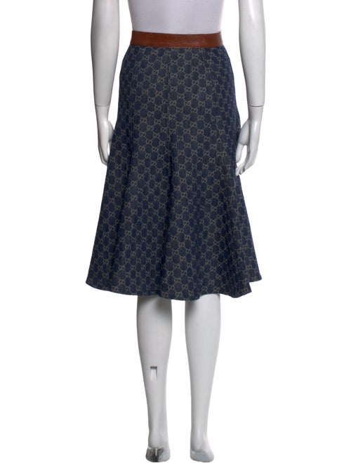 Gucci Printed Knee-Length Skirt