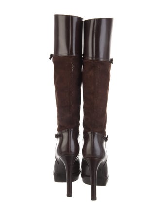 Gucci Leather Boots