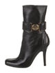 Gucci Hysteria Accent Patent Leather Boots