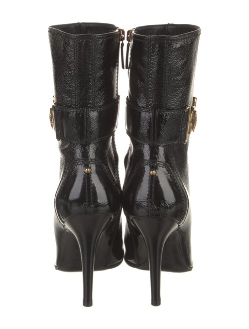 Gucci Hysteria Accent Patent Leather Boots