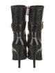 Gucci Hysteria Accent Patent Leather Boots