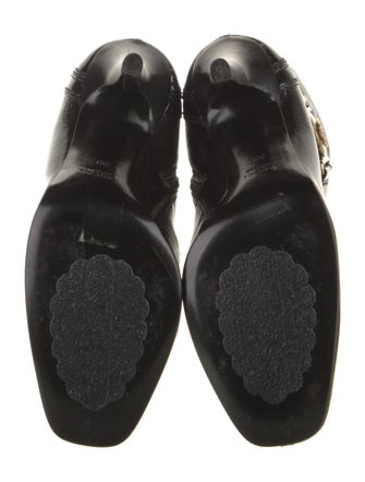 Gucci Hysteria Accent Patent Leather Boots