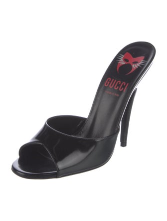 Gucci Leather Mules