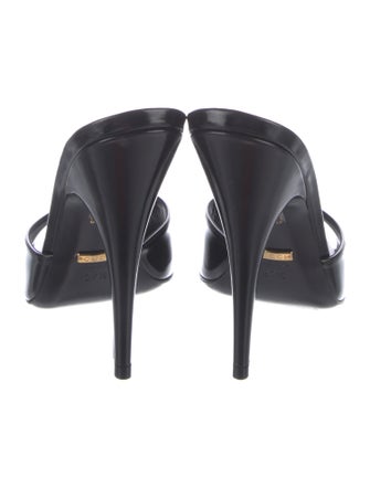 Gucci Leather Mules