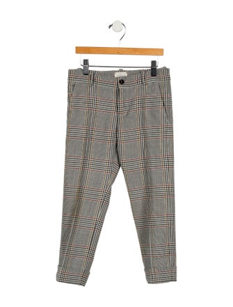 Gucci Boys' Plaid Dress Pants