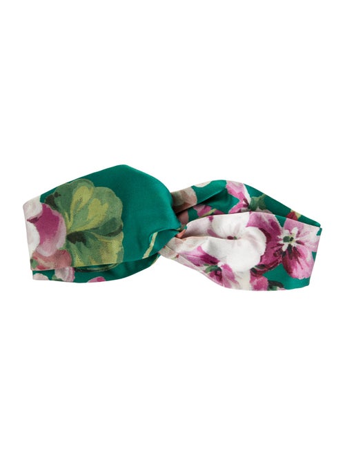 Gucci Silk Floral Headband