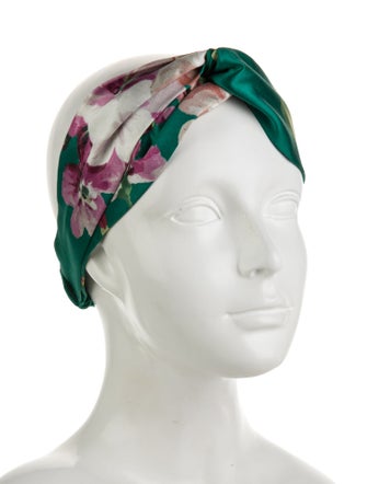 Gucci Silk Floral Headband
