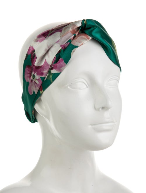 Gucci Silk Floral Headband