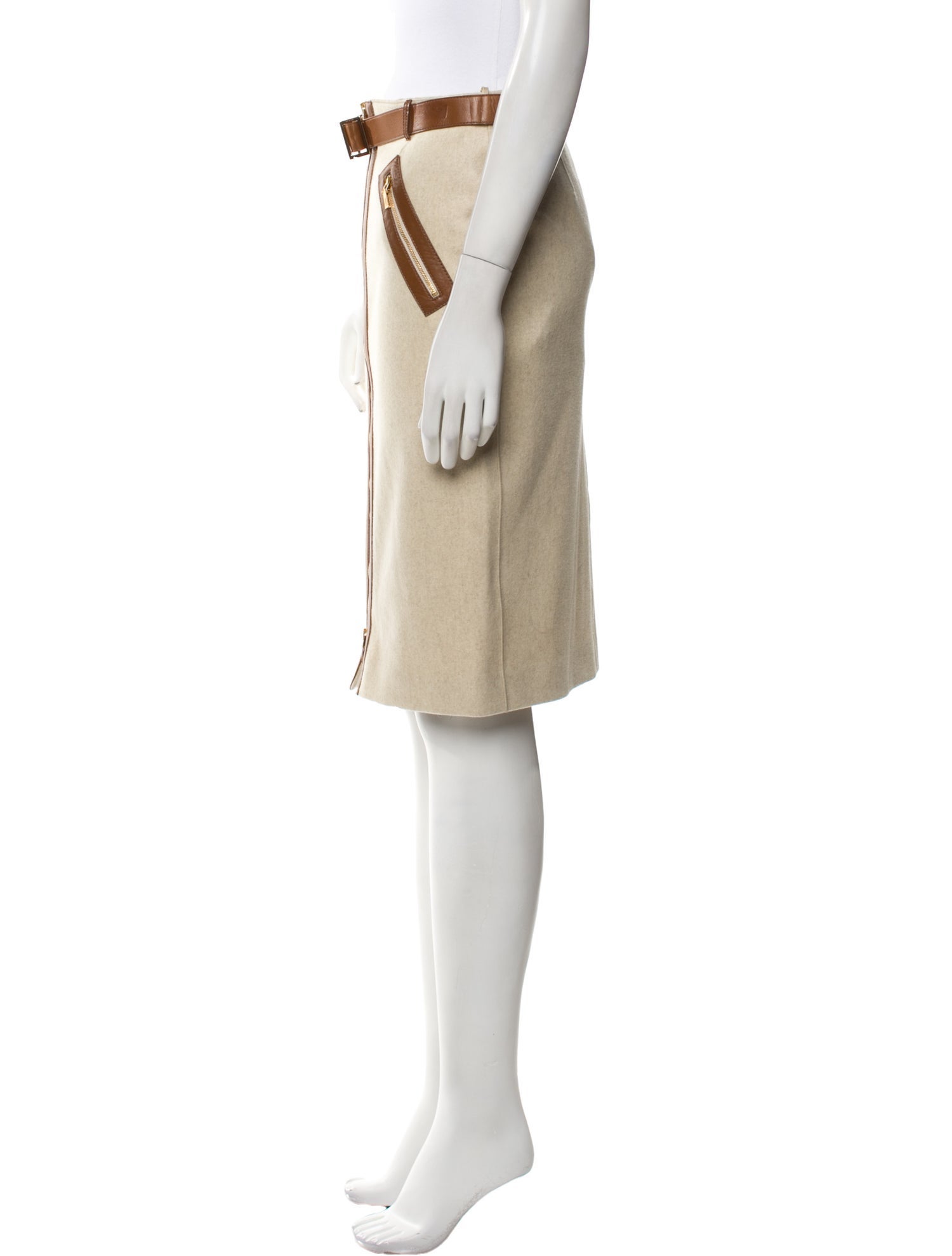 Gucci Wool Knee-Length Skirt