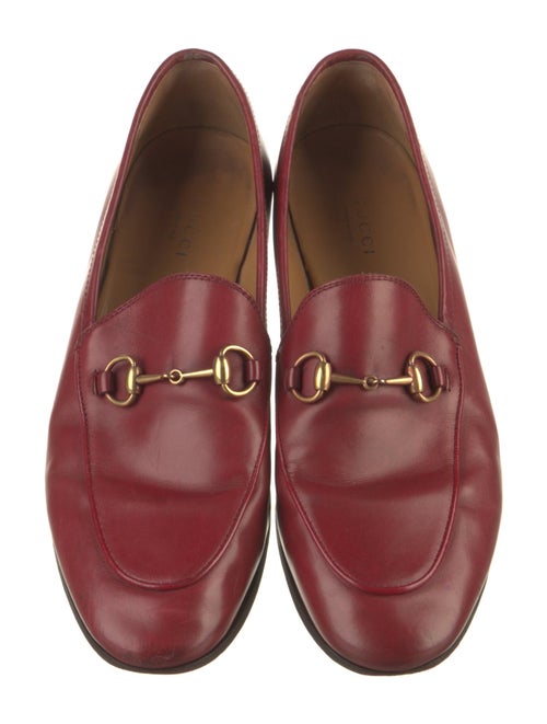Gucci Horsebit Accent Leather Loafers