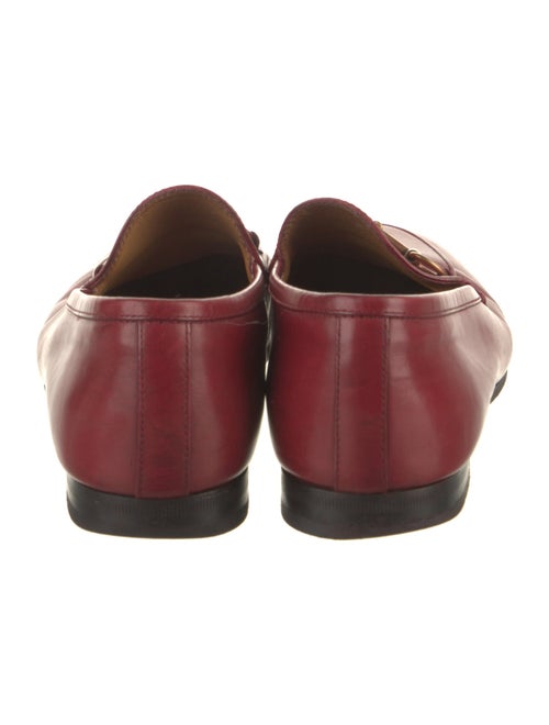 Gucci Horsebit Accent Leather Loafers