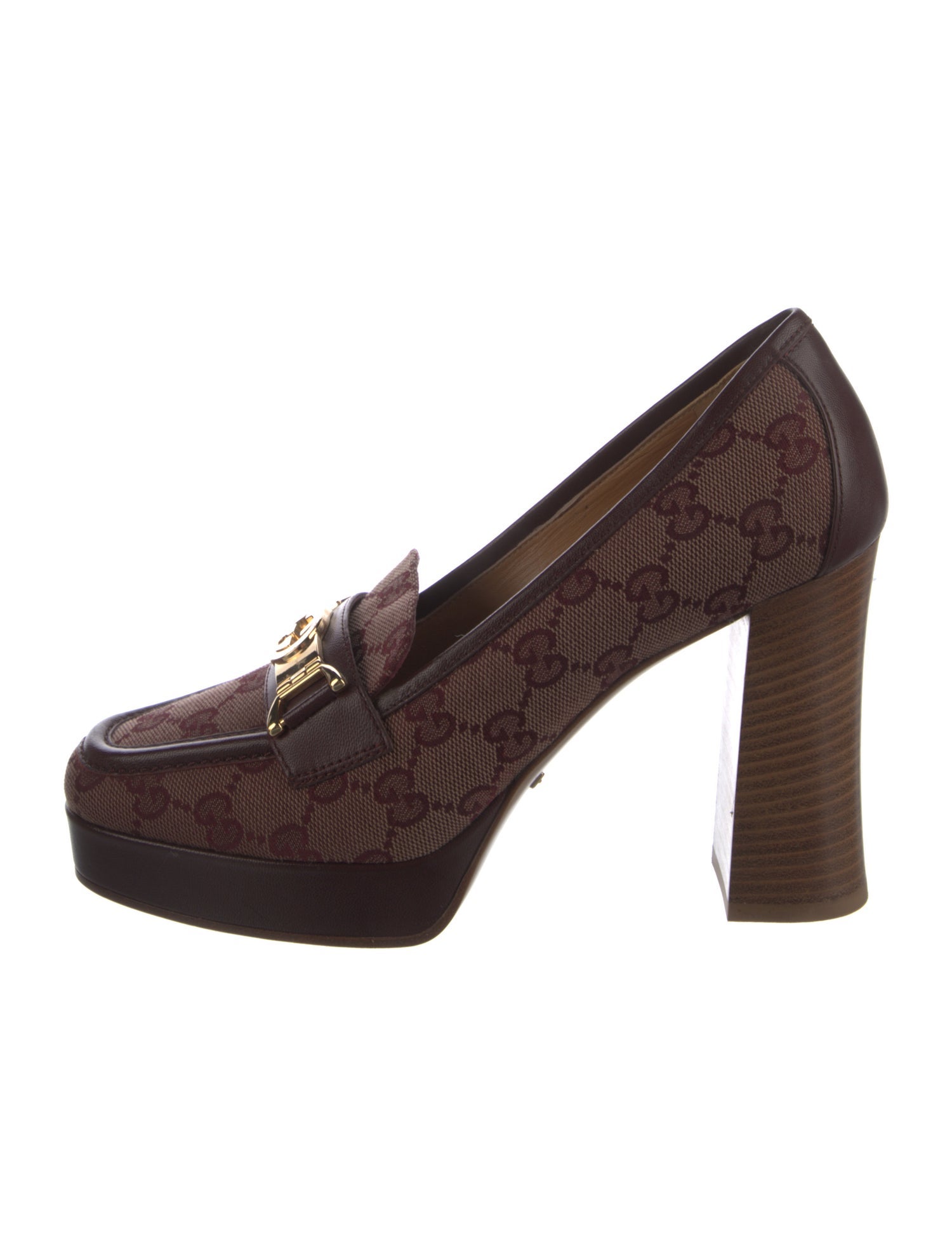 Gucci GG Canvas Canvas Pumps