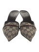 Gucci GG Canvas Canvas Mules