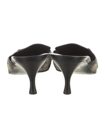 Gucci GG Canvas Canvas Mules