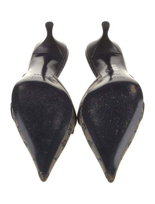 Gucci GG Canvas Canvas Mules