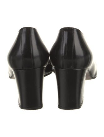 Gucci Horsebit Accent Leather Pumps